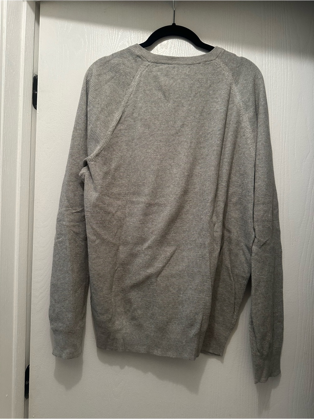 J. Crew Men’s Crewneck Sweater in Light Gray - Picture 3 of 3